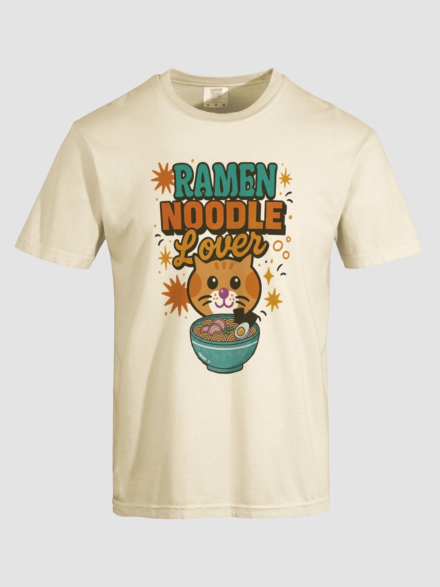 Yogii Kitty Cat T-Shirt - Ramen Noodle Lover product image (4)