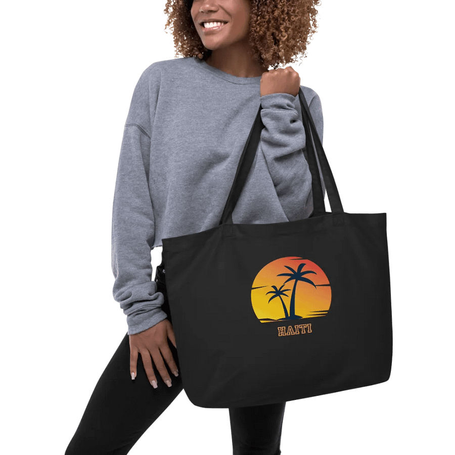 Sunset Palms Eco Tote product image (5)