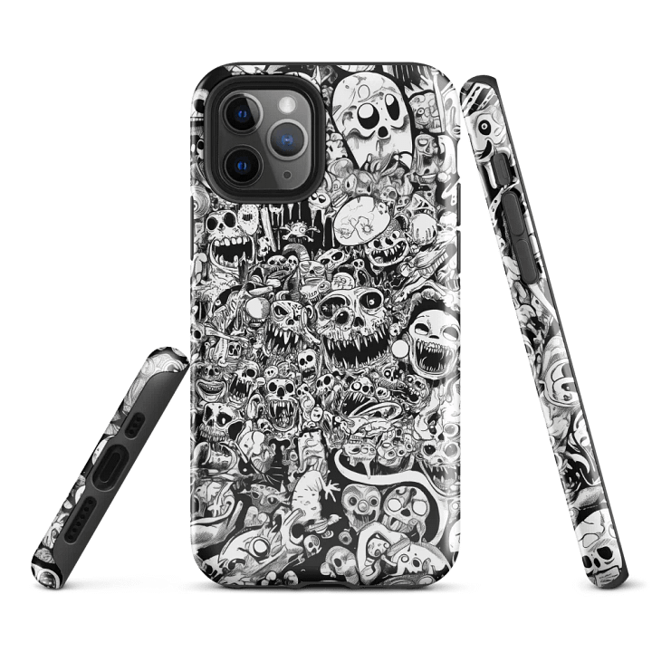Chaos Skull iPhone Tough Case product image (3)