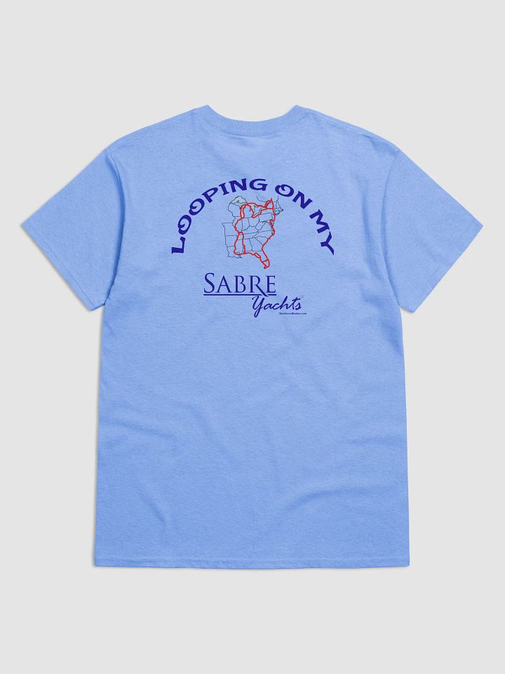 Looping On My Sabre - T-Shirt - Light Shirt w/Blue Logo product image (1)