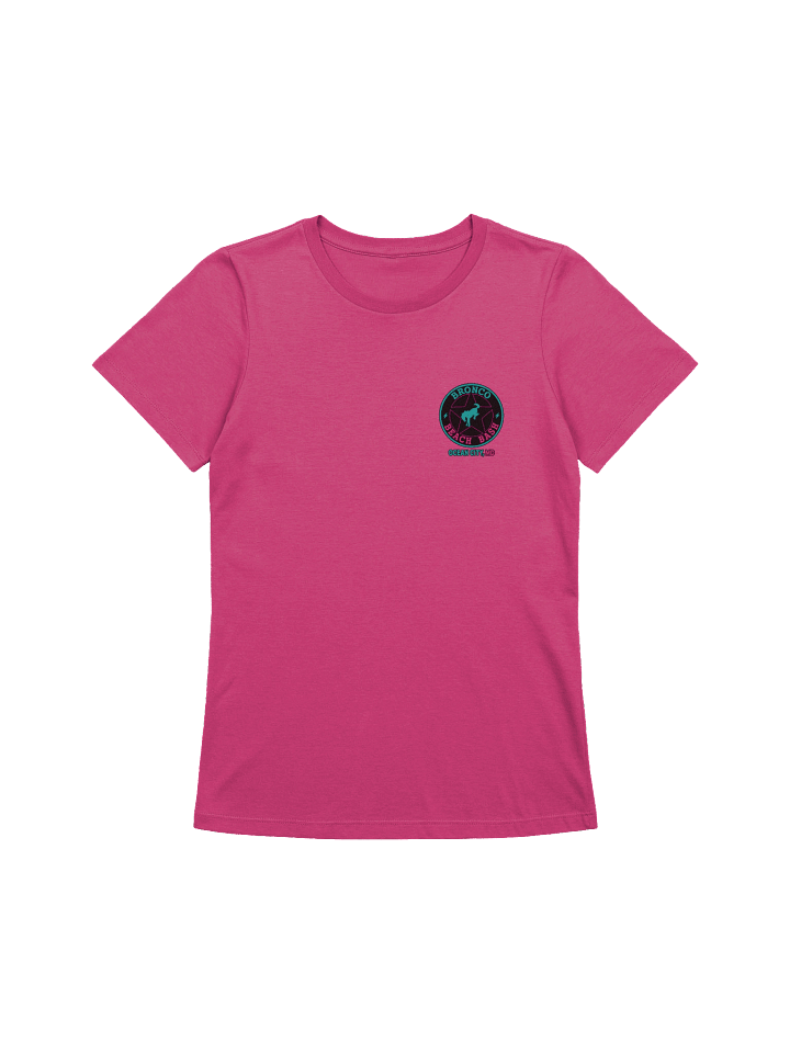2025 Bronco Beach Bash Ocean City / Destination Bigfoot Bronco Collab | Women's Relaxed Fit Bella + Canvas Supersoft T-Shirt (Multiple Colors Available) product image (6)
