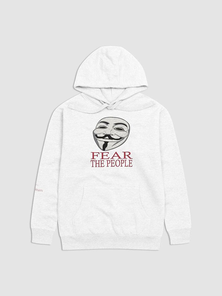 Fear The People - 02 - Red - Cotton Heritage Unisex Premium Hoodie product image (2)