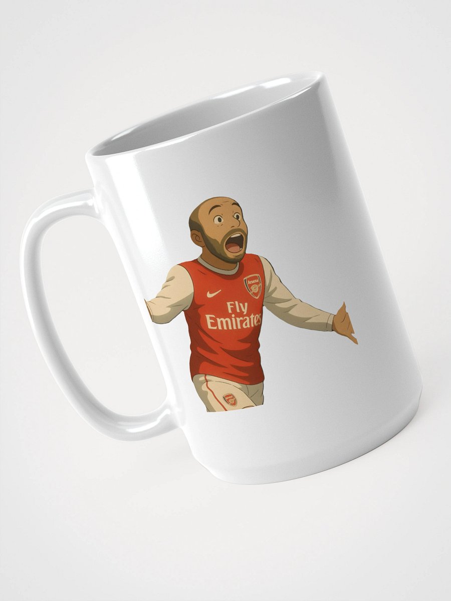Glossy Mug - Thierry Henry Goal Celebration - Iconic Moment - Arsenal (Various Colours) product image (3)
