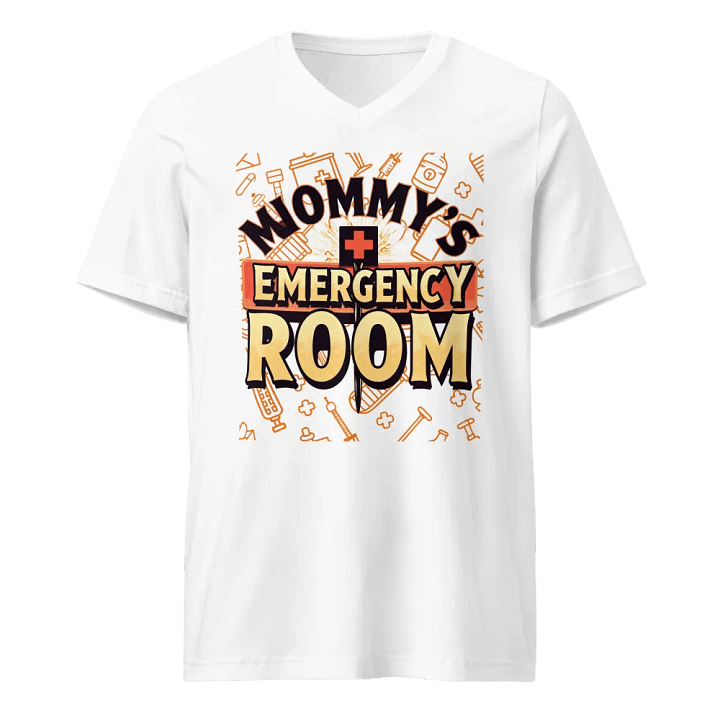 Mommy's Emergency Room V-Neck Tee product image (1)
