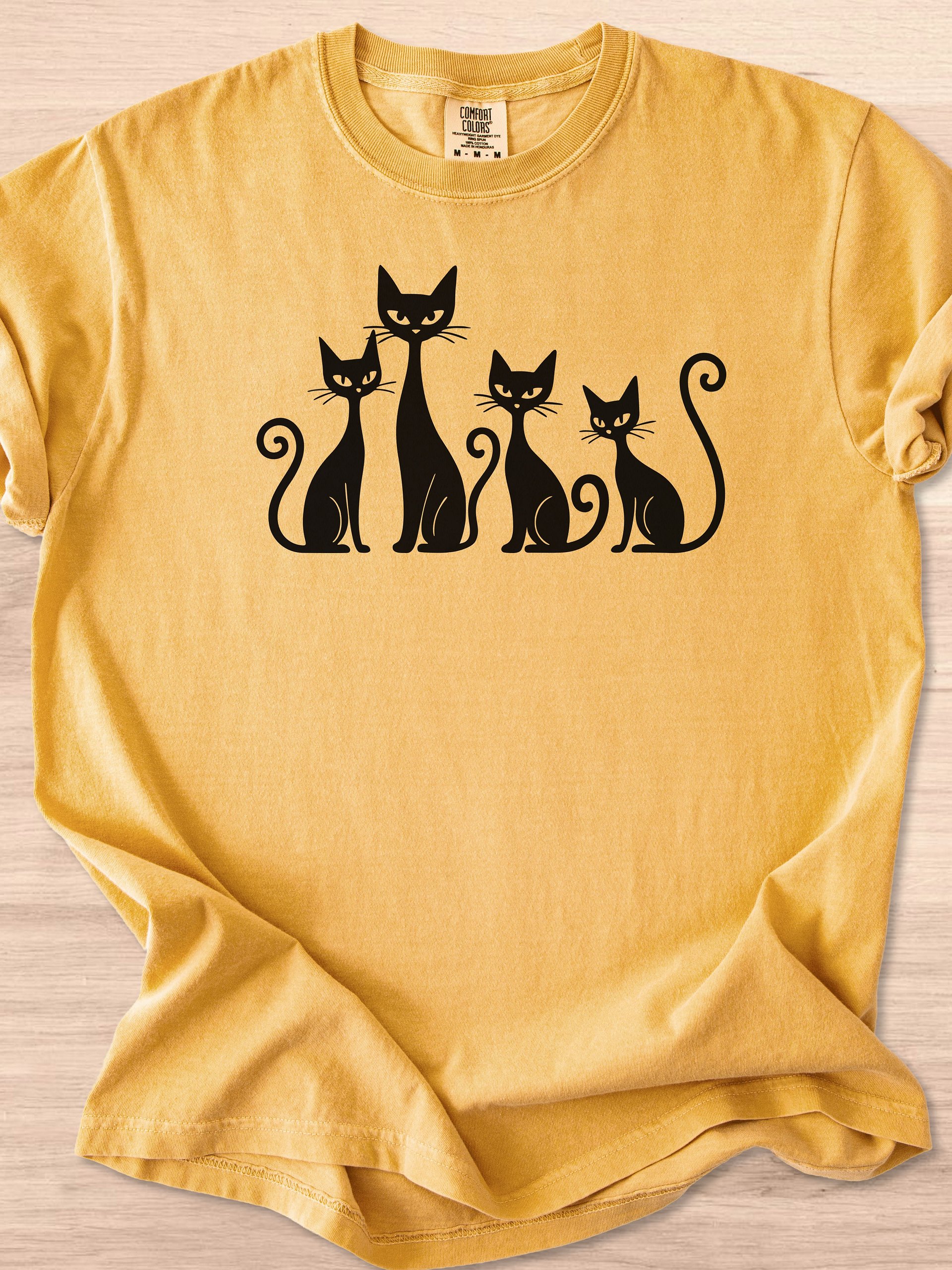 Whimsical Cats Tee product image (58)