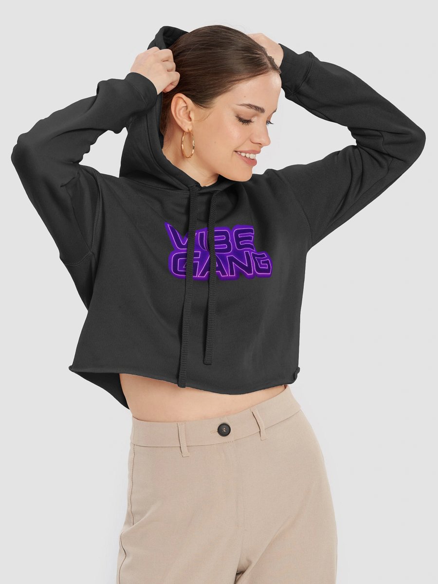 VIBEGANG Bella+Canvas Fleece Crop Hoodie product image (20)