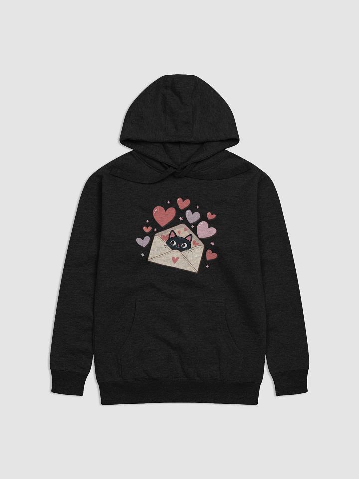 Feline Valentine Envelope - PREMIUM hoodie product image (1)