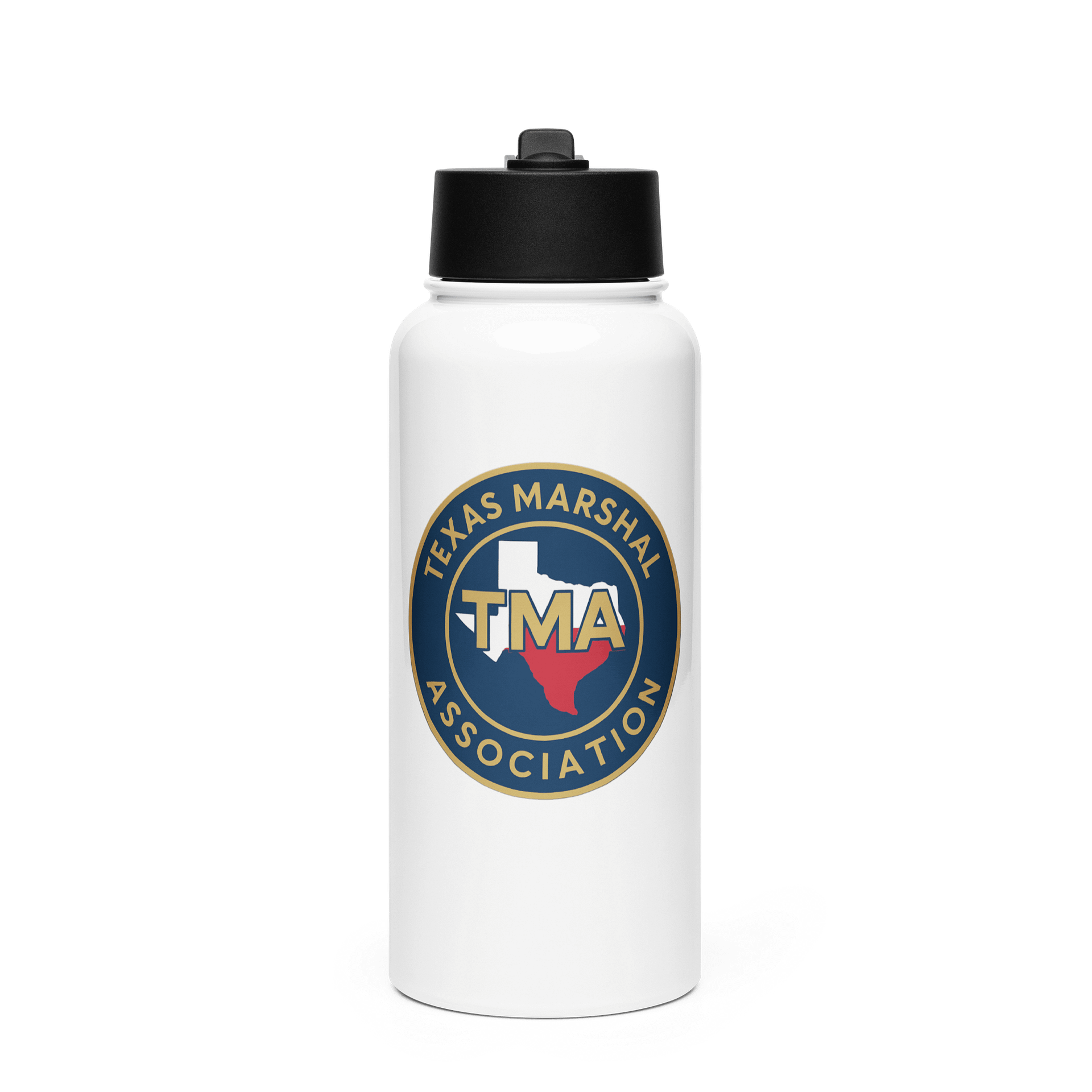 Texas Marshal Association Stainless Steel Water Bottle product image (1)
