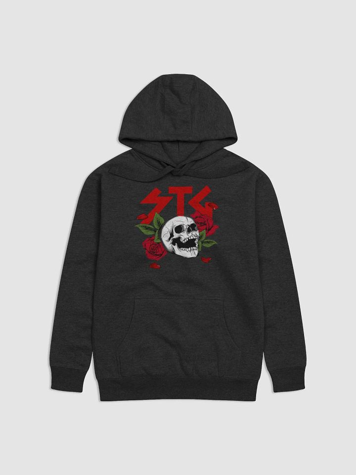 STG Rough Rose Hoodie (BLACK) product image (1)