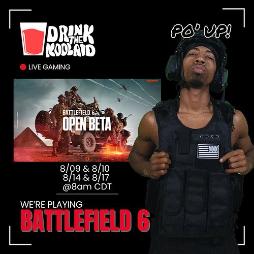 Tomorrow morning (Before Sat. LIVE REACTIONS) and Sunday + the following weekend I will be playing the new #battlefield6 on T...