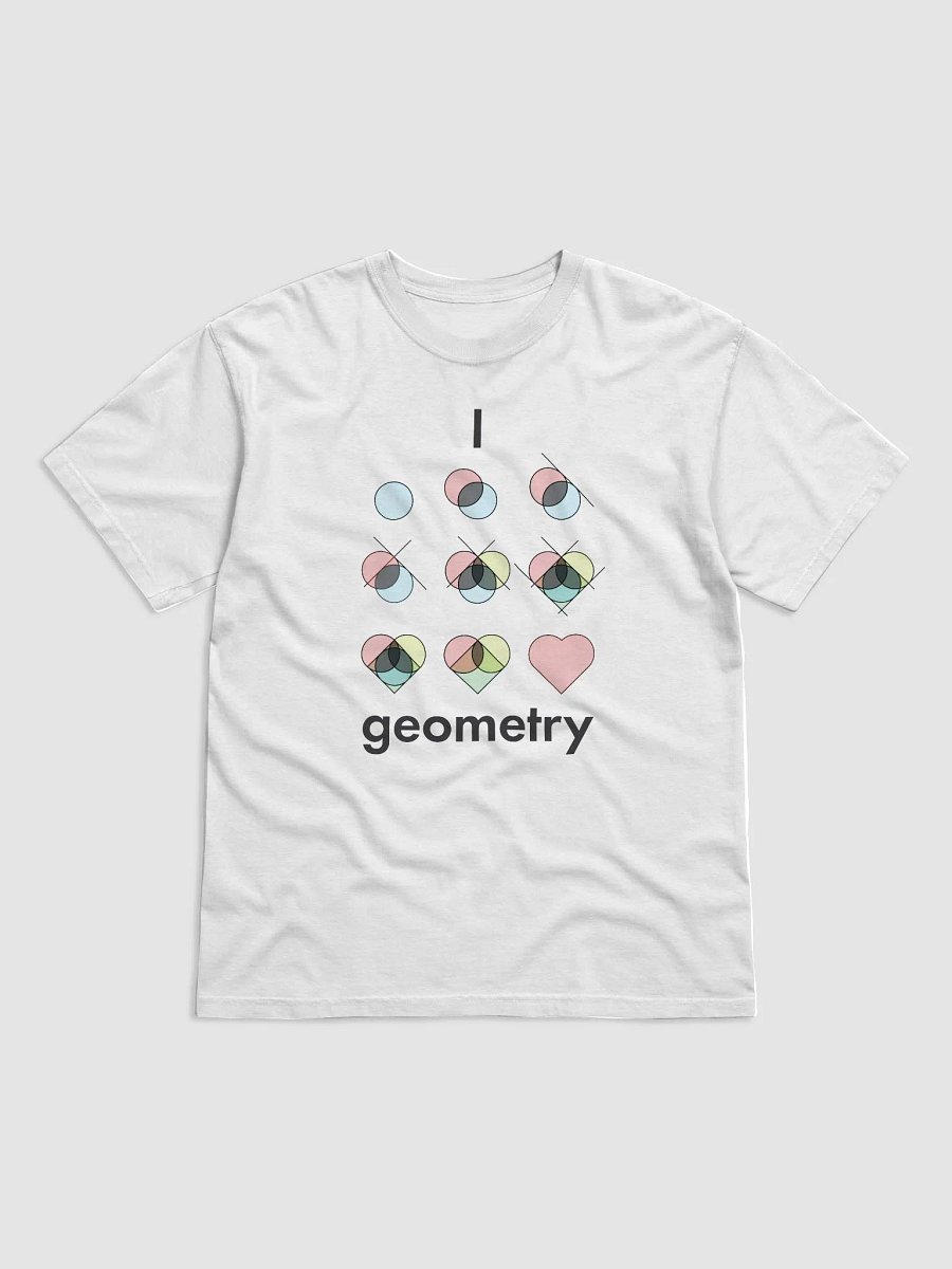 I ♥️ Geometry Tee product image (1)