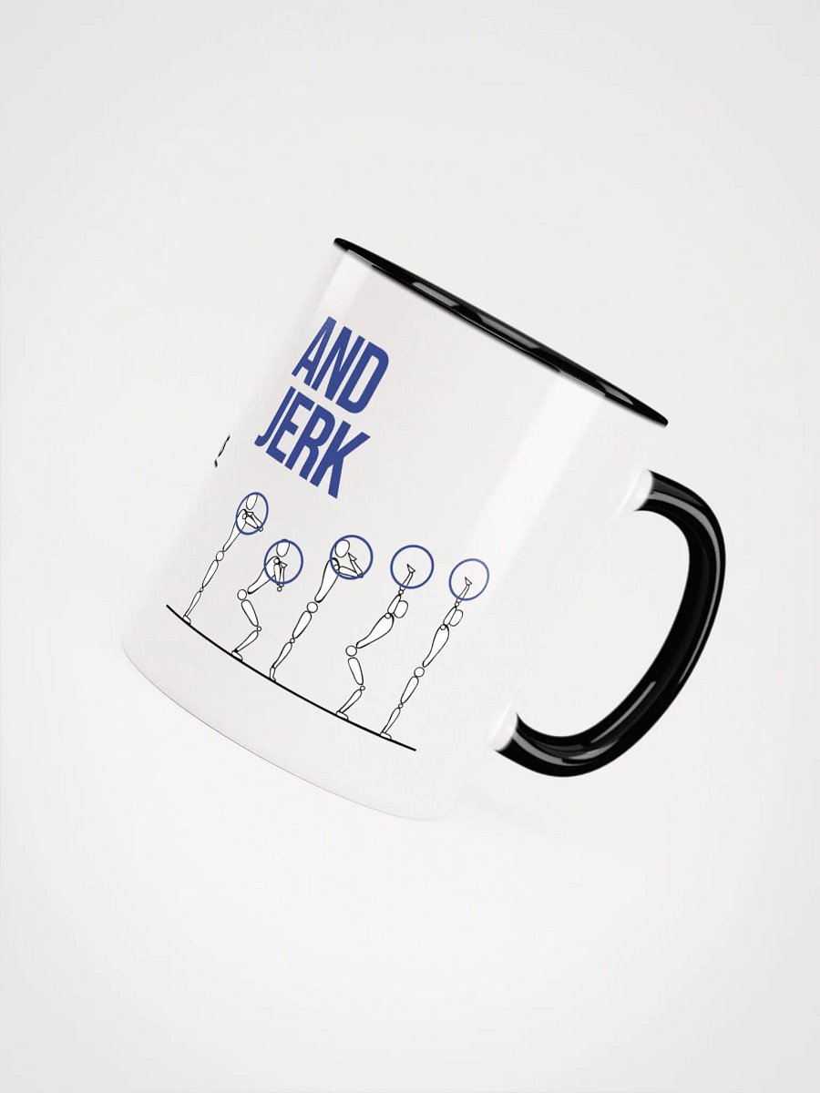 Power Clean and Jerk Illustrated Mug product image (4)