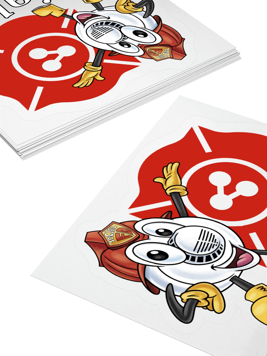 Social FD Mascot Sticker product image (12)