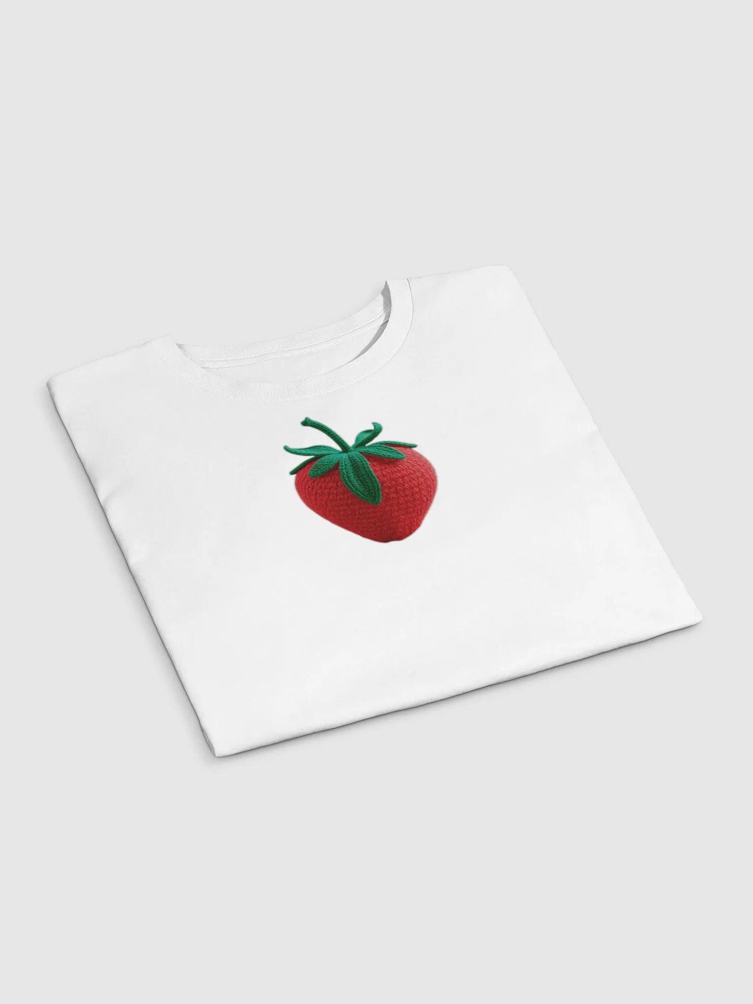 CozyAvocado Women's Premium Strawberry Crop Top #6 product image (3)
