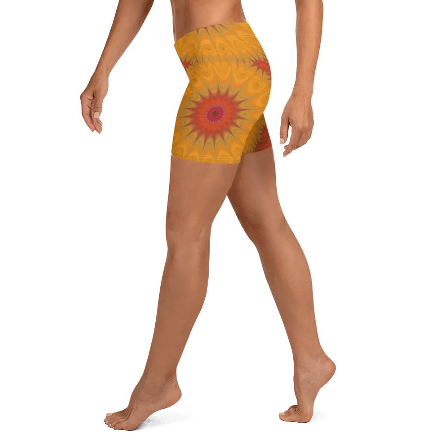 Orange Peel Biker Shorts product image (3)