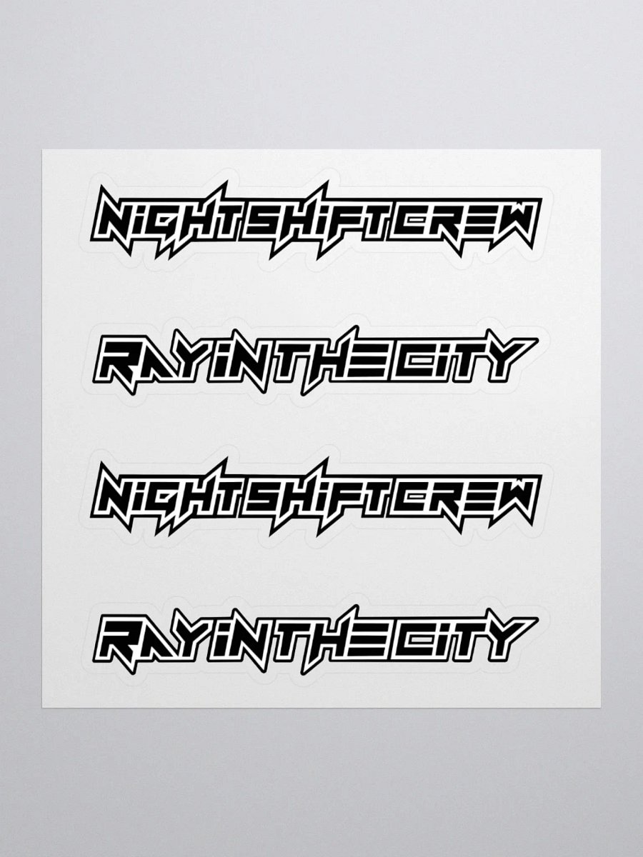 NightShiftCrew & RayInTheCity Stickers product image (2)