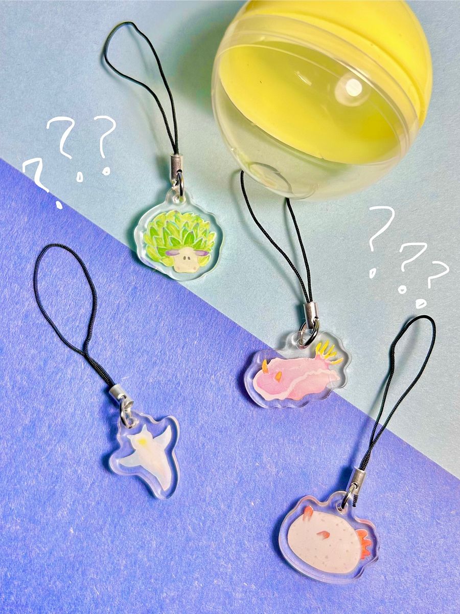 Mystery Sea Slugs Phone Charm Gacha! product image (1)