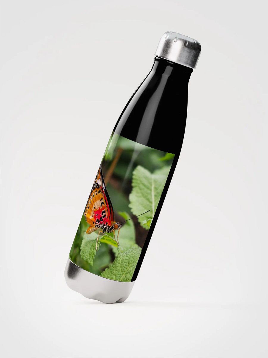 Lacewing Tropical Butterfly Stainless Steel Water Bottle product image (3)