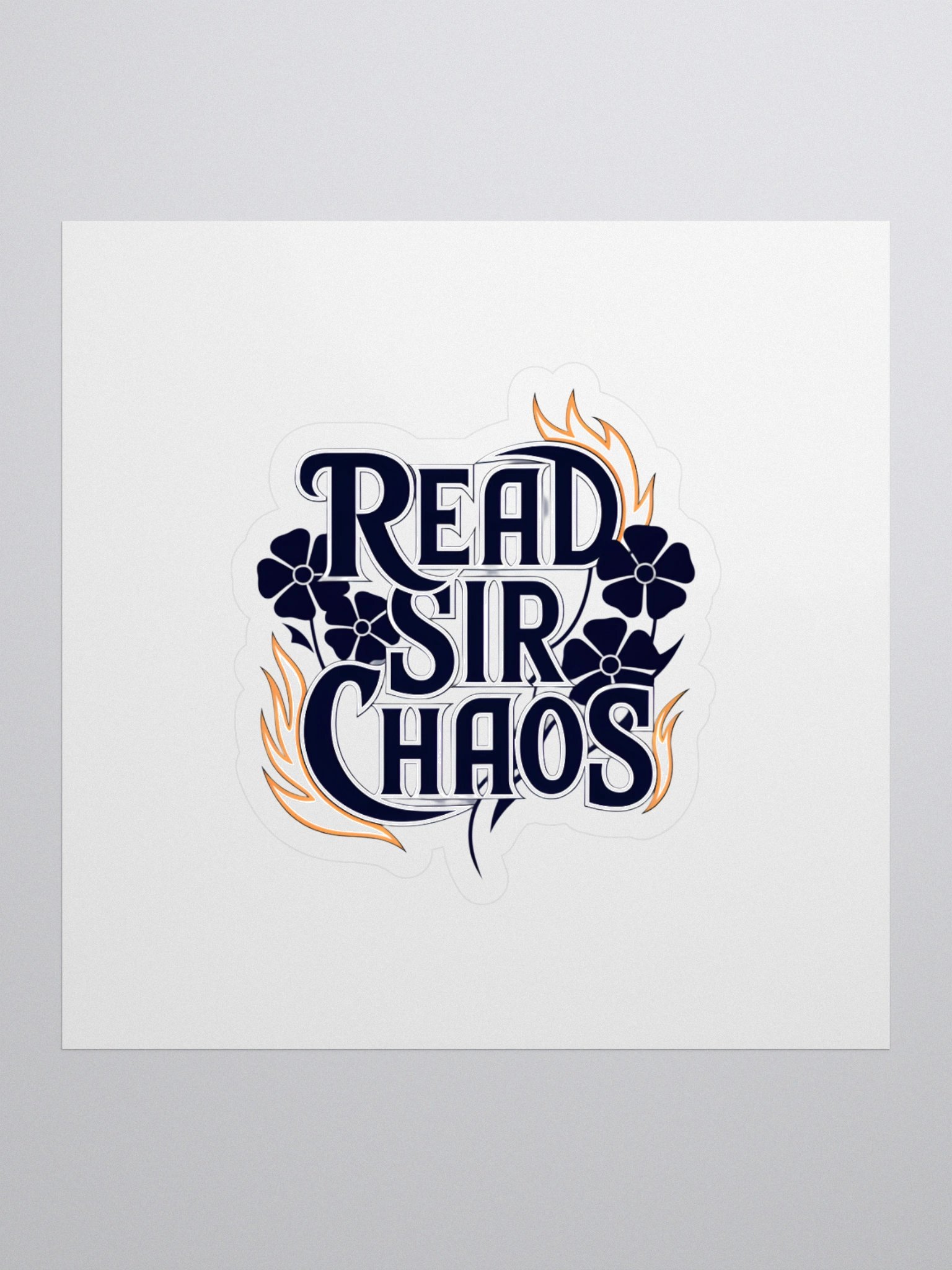 Read Sir Chaos (Legacy Logo) Sticker product image (1)