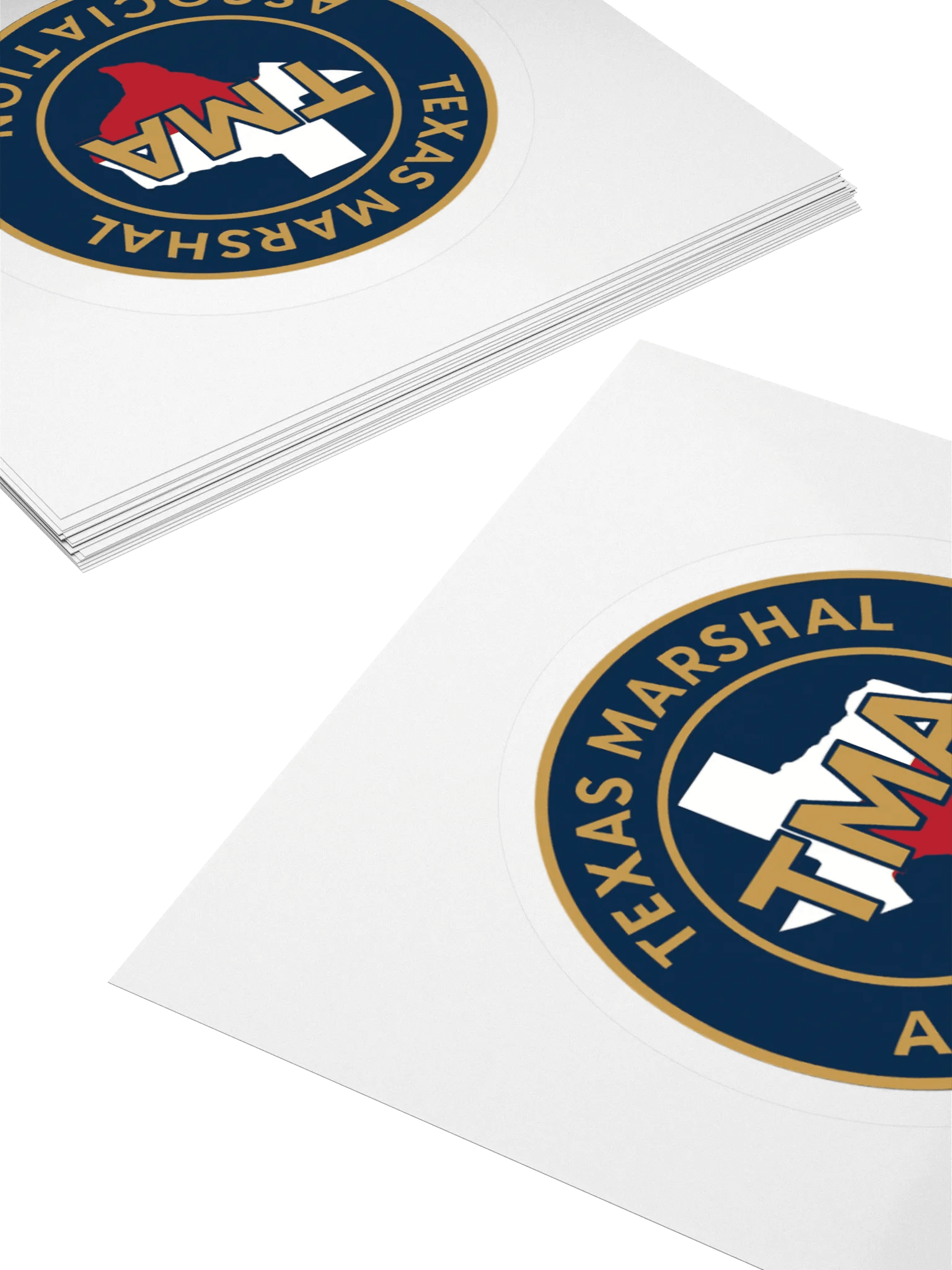 Texas Marshal Association Emblem Stickers product image (10)