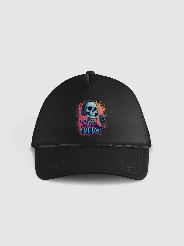 Peace & MF Love Foam Trucker Hat product image (1)