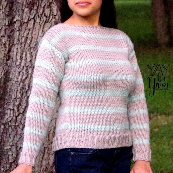 Addi Knitting Machine Pullover Sweater Formula - Custom-Fit Sweater Recipe & Video Tutorial product image (2)