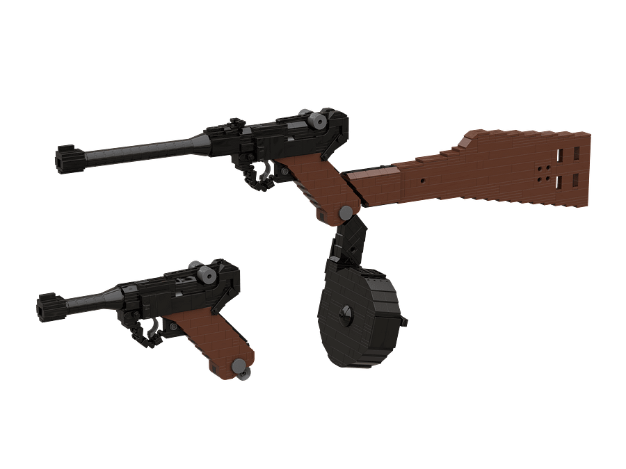 Luger P08 - LDD Instructions product image (9)