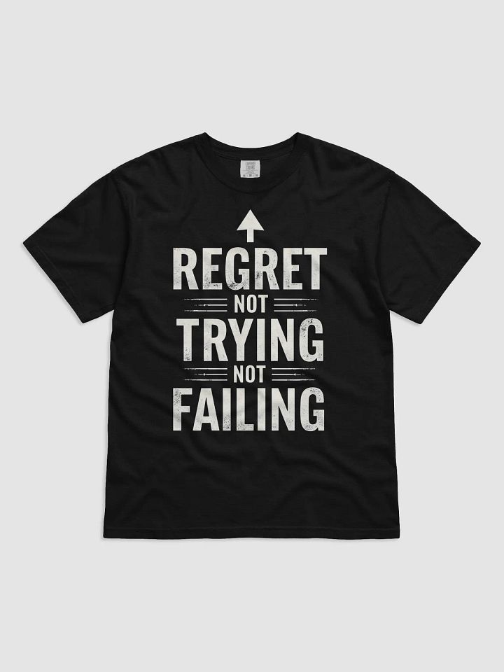 Regret Not Trying, Not Failing – The Ultimate Jeff Bezos Inspired T-Shirt to Ignite Your Inner Entrepreneur and Transform Your Life product image (1)