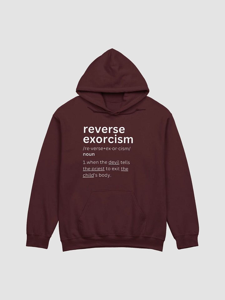 Reverse Exorcism Hoodie product image (1)