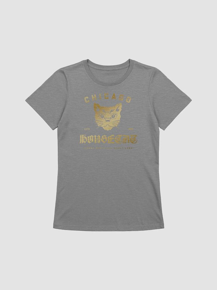 Womens HouseCat v2 Bella+Canvas Supersoft T-Shirt (Gold) product image (1)