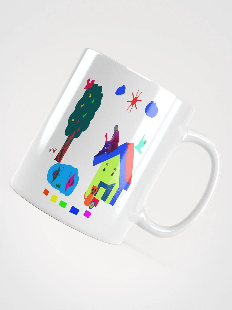 White Glossy Mug : childhood product image (16)