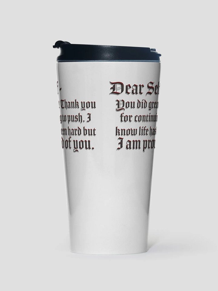 Positivity Dear Self - Travel Mug product image (2)