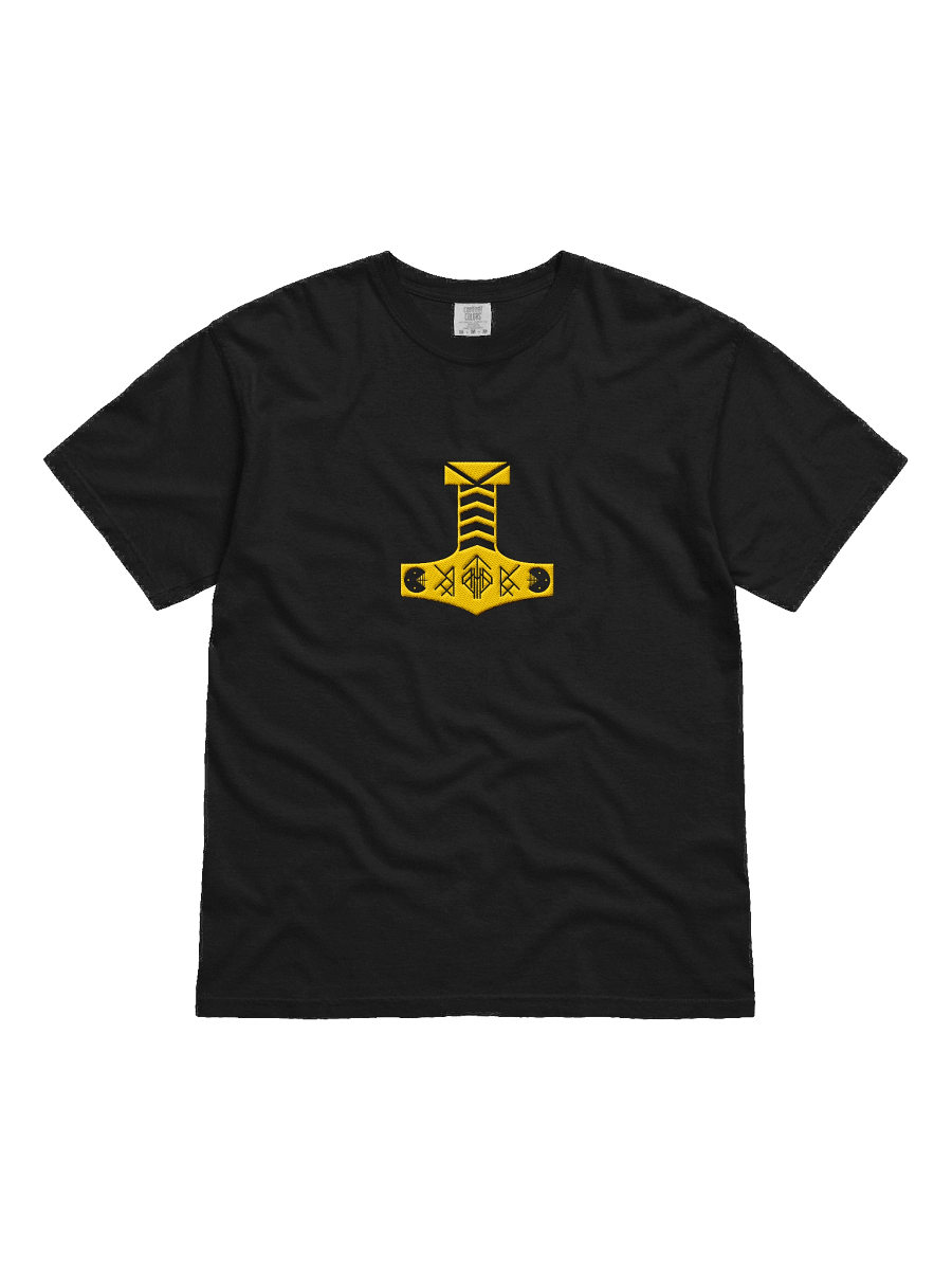 Mjölner with Bindrunes - Big Print T-shirt product image (31)