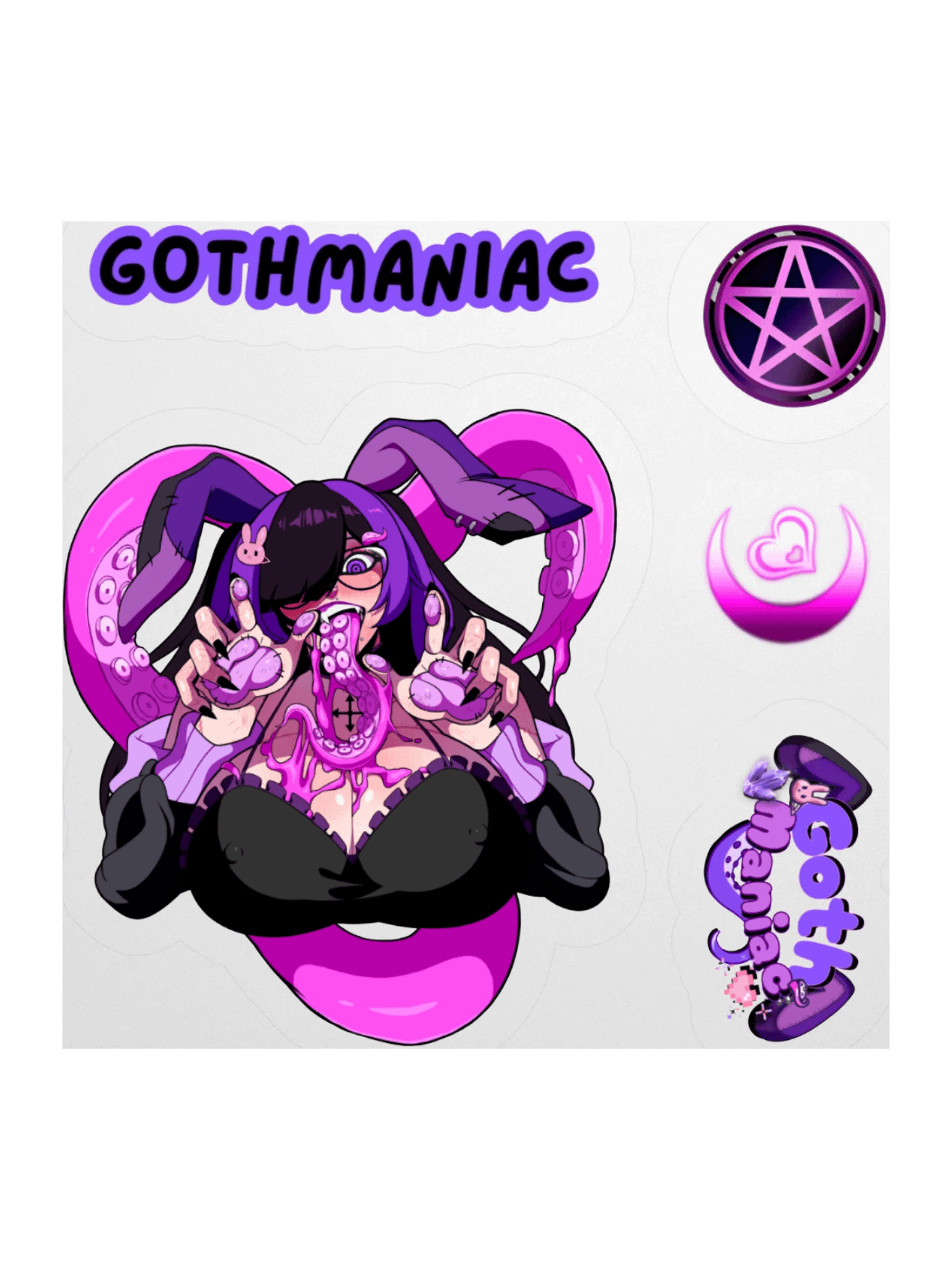 💜GothManiac 🐰Stickers🔮 product image (2)