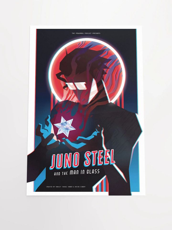 Juno Steel and the Man in Glass Poster product image (1)