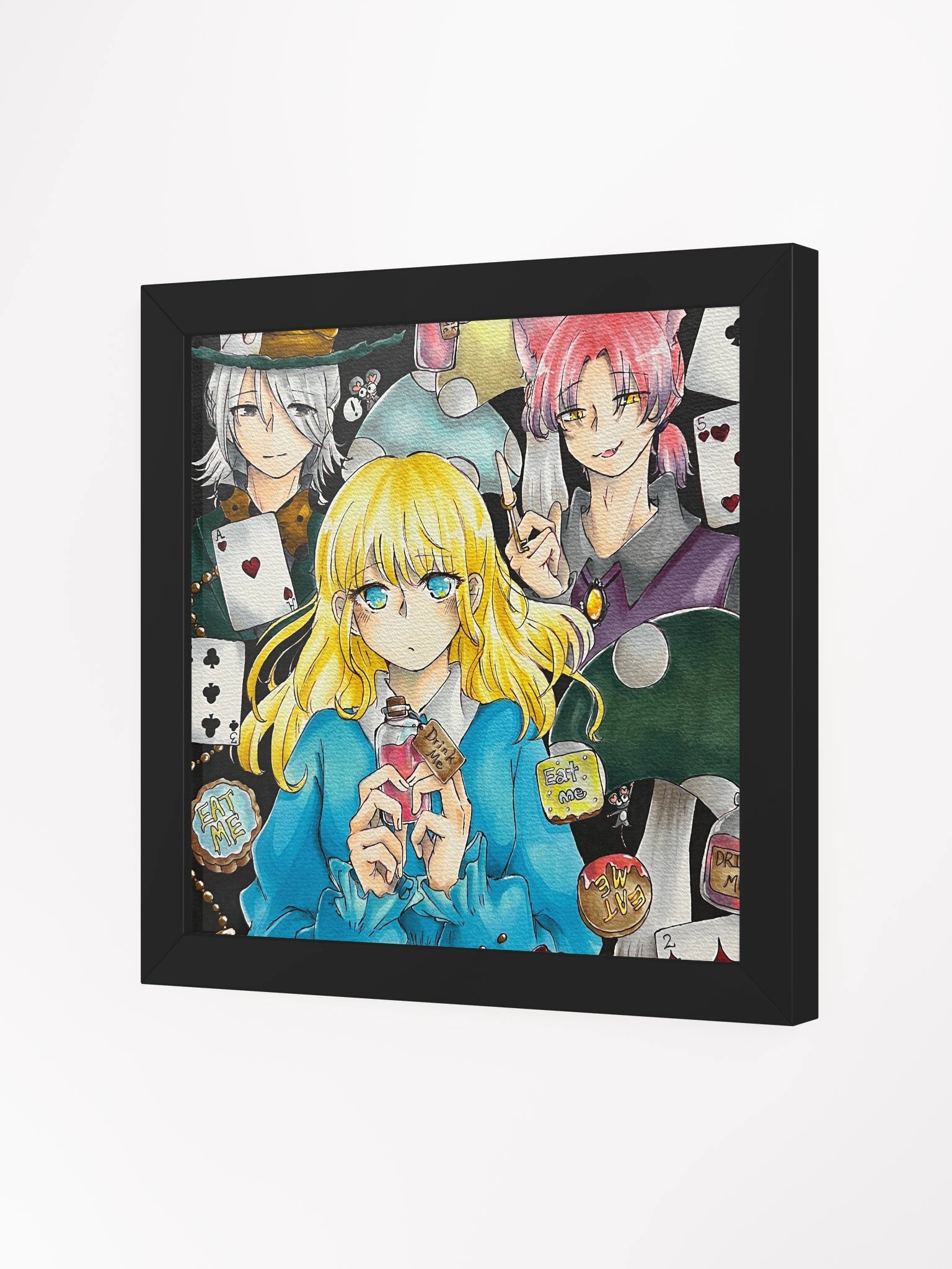 Welcome to Wonderland! - Framed Matte Poster product image (2)