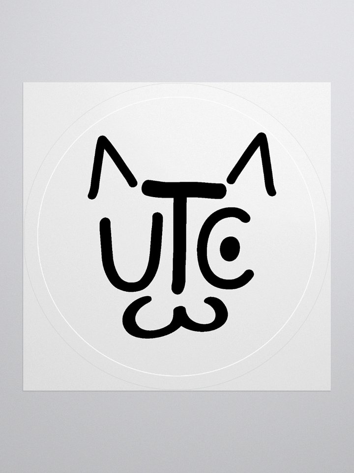 UberTallCats Logo Sticker product image (1)