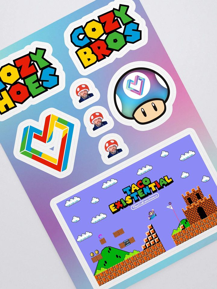 NintenBro Sticker Sheet product image (1)