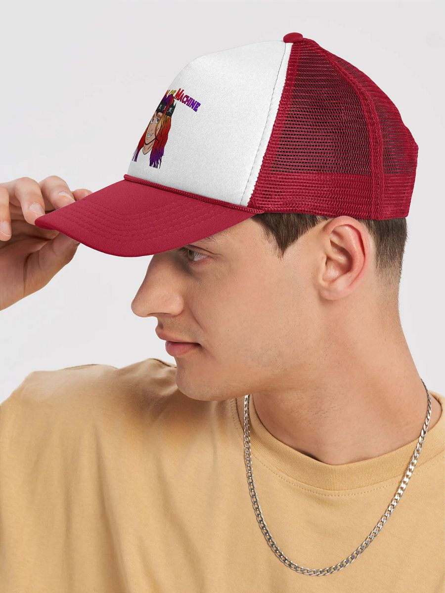 evil king foam printed trucker hat product image (4)