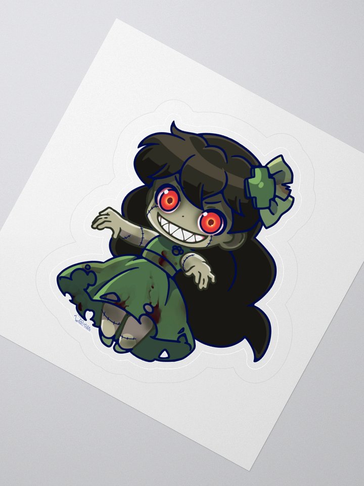 Zombie Girl Kathy-chan Sticker product image (4)