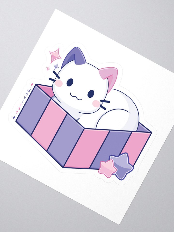CandiCat Cat In A Box 2023 Sticker product image (2)