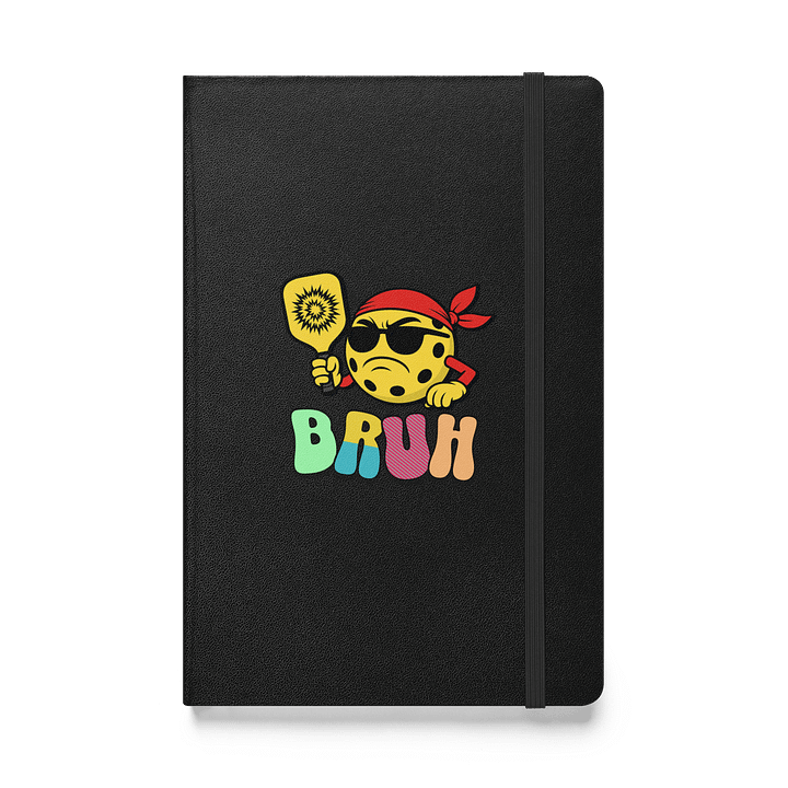 Bruh Pickleball Ball Hardcover Notebook product image (1)