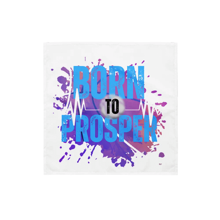 Born to Prosper Full Print Bandana product image (1)