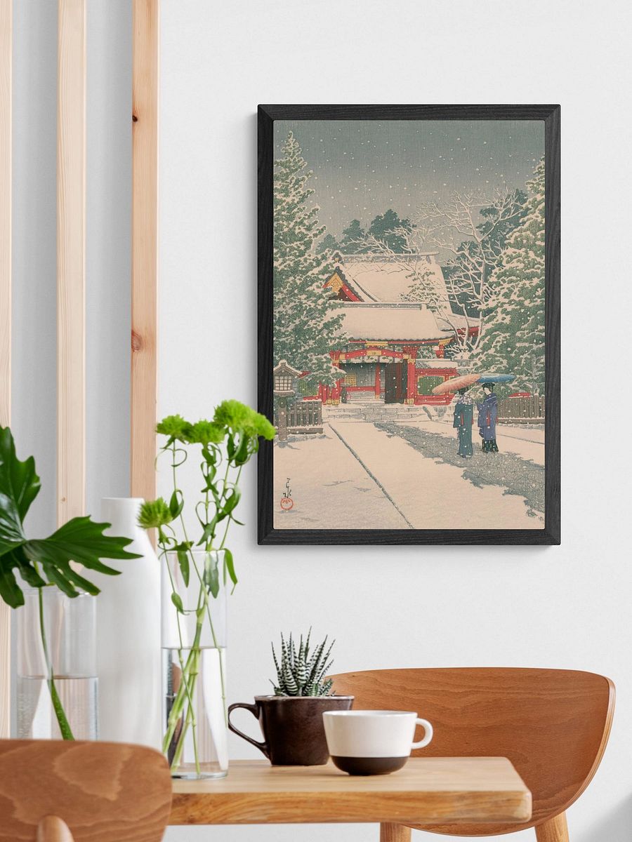 Snow at Hie Shrine - Kawase Hasui product image (2)