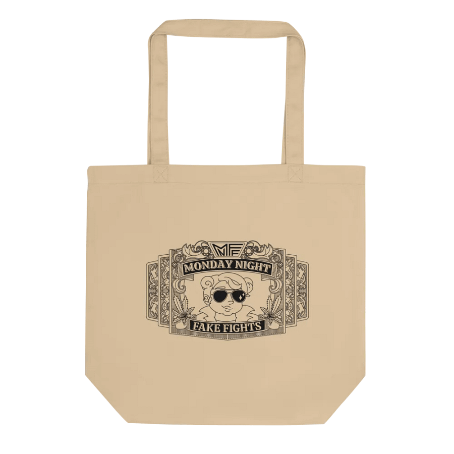 MNFF Championship Belt Black Line Tote Bag product image (1)