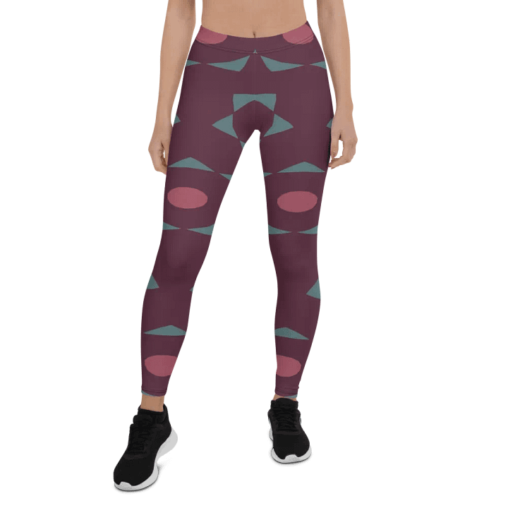 Starry Pink All-Over Leggings product image (1)