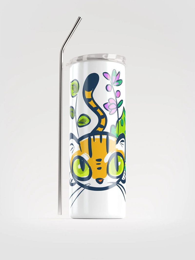 Ocelot Cat Tales Stainless Steel Tumbler