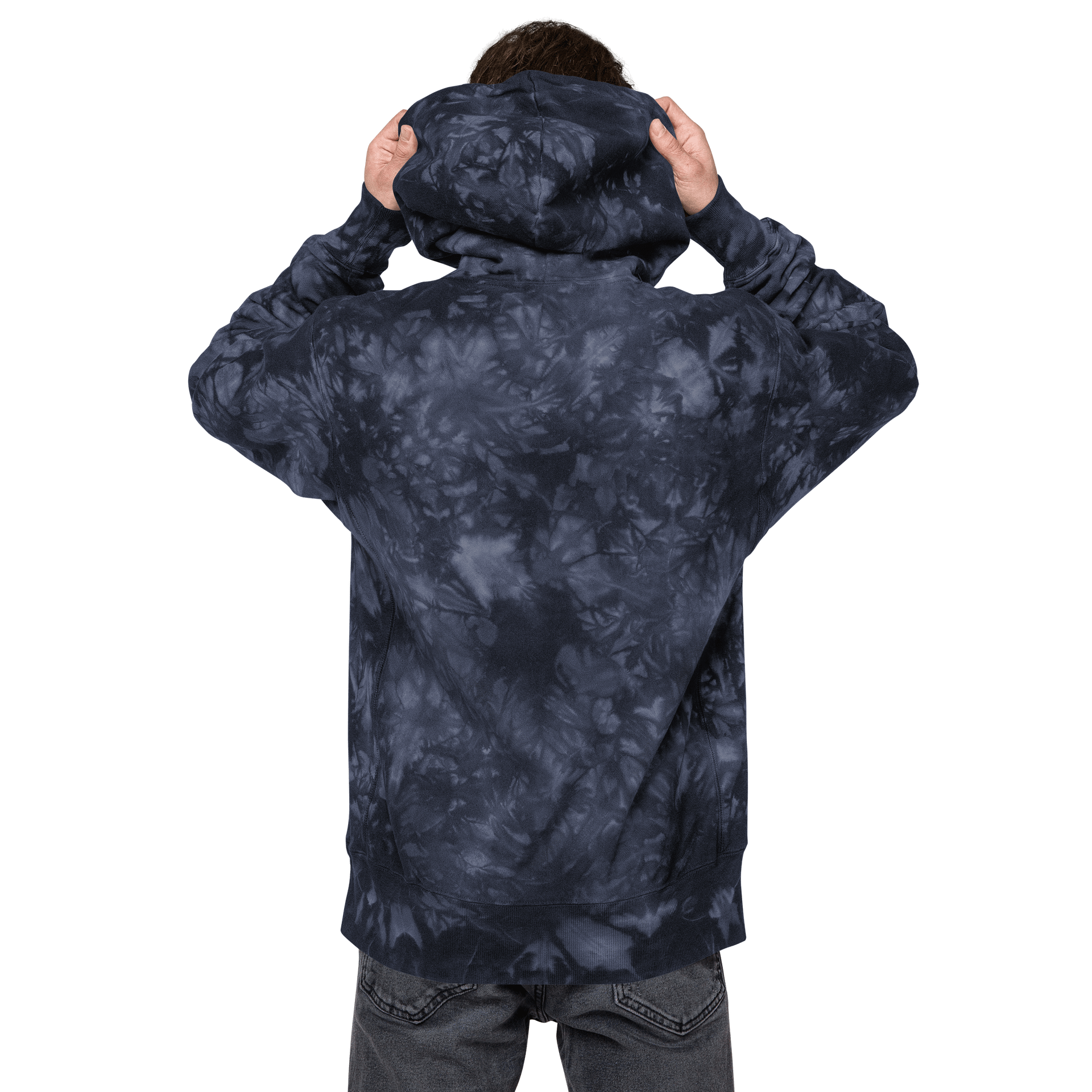 Champion Tie Dye Hoodie - Classic Logo. product image (17)