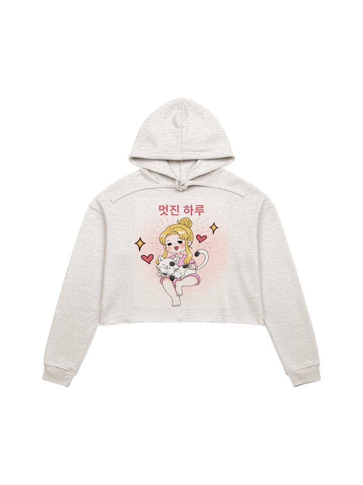 Cool Day Anime Fleece Hoodie product image (3)