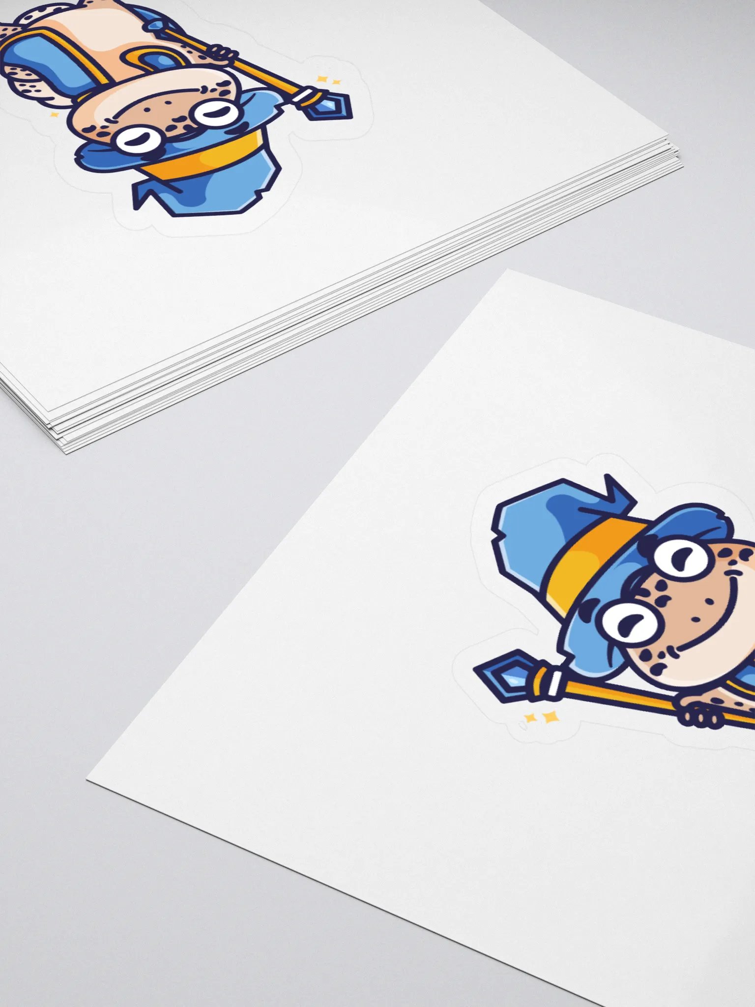 Wizard Gecko Kiss Cut Stickers product image (4)